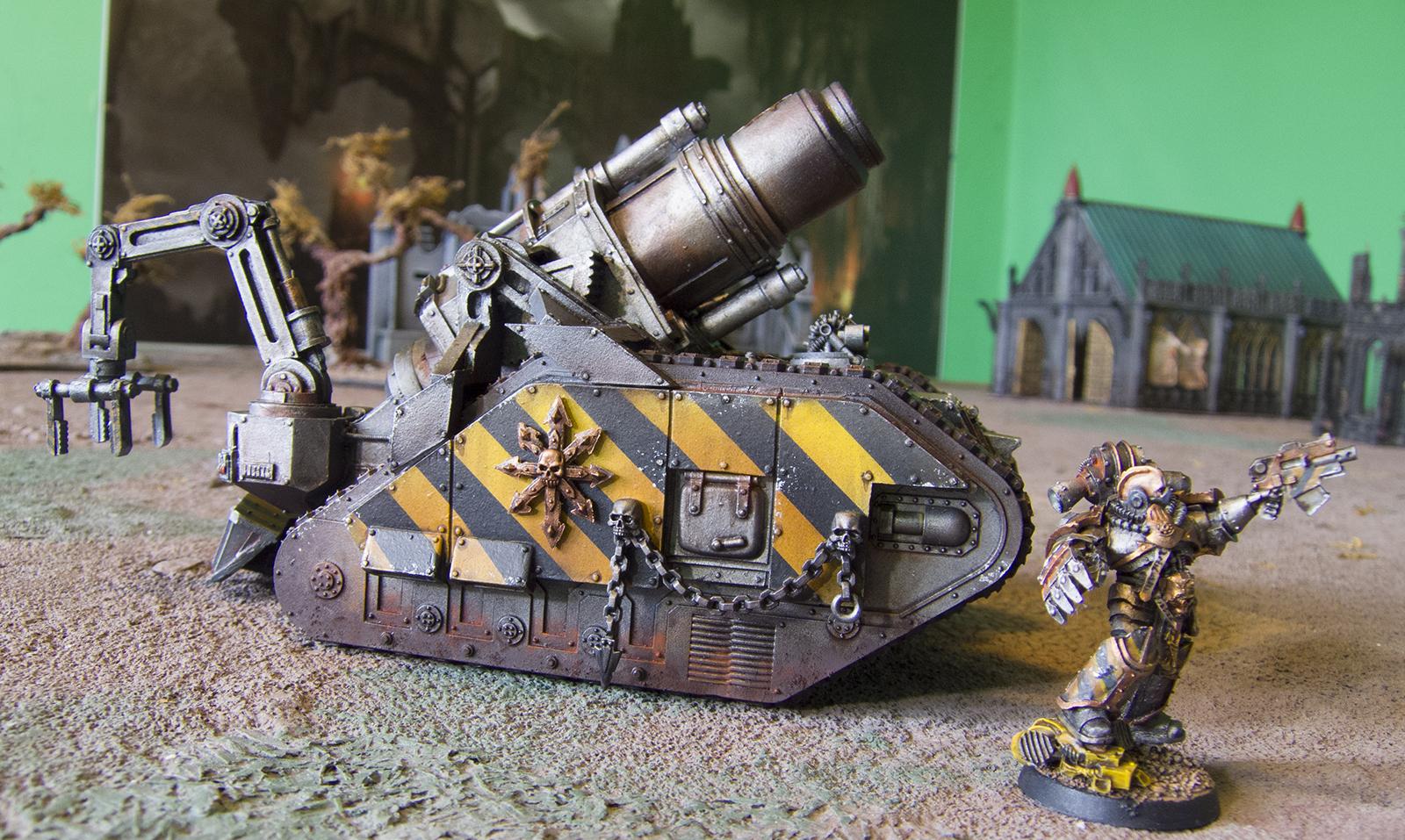 Artillery, Bombard, Cannon, Iron, Siege, Tank, Warriors Iron Warrior Bombard 07 Gallery